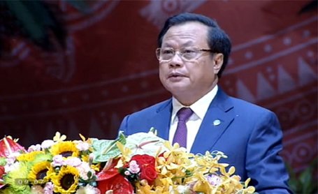 Bí thư Thành ủy Hà Nội Phạm Quang Nghị đọc diễn văn kỷ niệm 60 năm Ngày Giải phóng Thủ đô